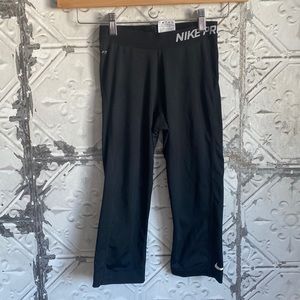 Nike pro Dri fit black workout capris tights